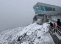 ​(+Video) ¡Espectáculo en las alturas! Pico Espejo regala una hermosa nevada este domingo #20sep