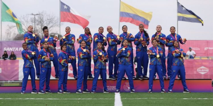 ¡Venezuela se baña de oro en el fútbol femenino de Santa Fe 2026!