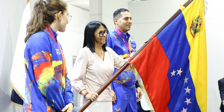 Presidenta Delcy Rodríguez celebra el espíritu invencible de los atletas venezolanos tras los Juegos Suramericanos Santa Fe 2026