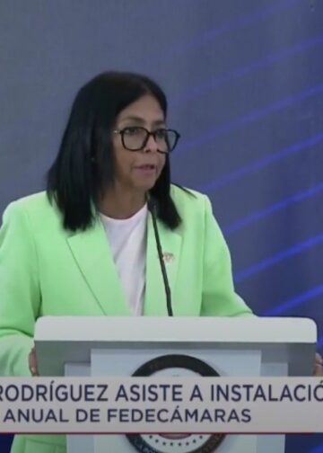 Presidenta Delcy Rodríguez en la 82° Asamblea Anual de Fedecámaras: «Estamos encaminados a un nuevo y productivo momento para Venezuela»