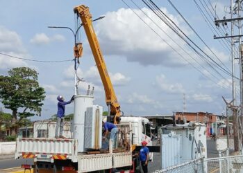 Llega autotransformador de 300 MVA para reforzar el Sistema Eléctrico Nacional en Portuguesa