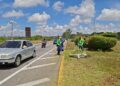 Inspeccionan trabajos viales y de iluminación en la Intercomunal Barquisimeto-Cabudare