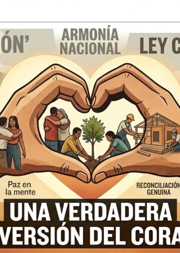 “Una verdadera conversión del corazón”