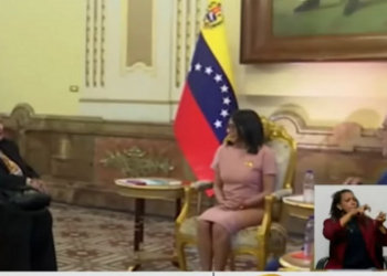 Presidenta Delcy Rodríguez recibe a delegaciones de la mesa de diálogo nacional en Miraflores