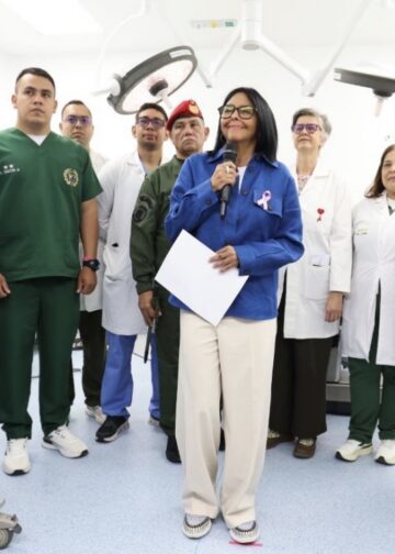 Periódico de la Patria y Multiplataforma Digital 31 Presidenta Delcy Rodríguez activa servicio integral de especialidades médicas para la mujer en el Hospital Militar Dr. Carlos Arvelo
