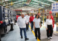 Presidenta Delcy Rodríguez inspecciona Planta de Cilindros de Gas Comunal en Guarenas