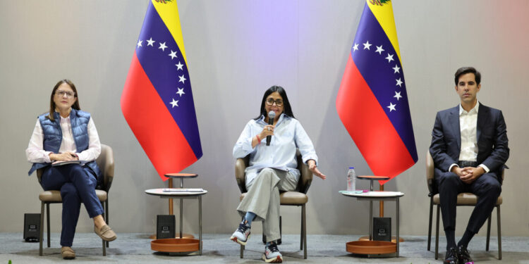 Delcy Rodríguez: se ha recolectado el 63% de los escombros del terremoto en La Guaira