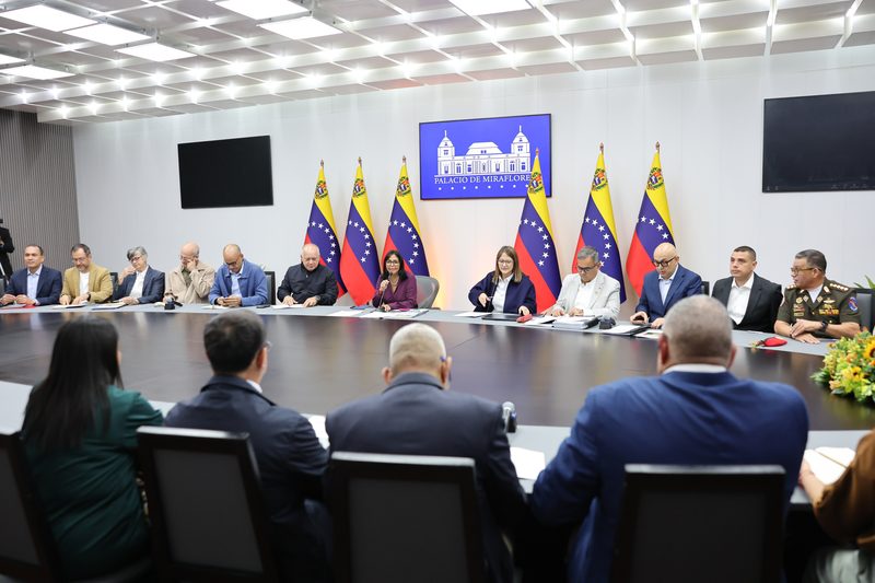 Presidenta Delcy Rodríguez encabeza reunión del Consejo de Vicepresidentes Sectoriales y Ministros 10 JC L0095