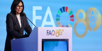 Presidenta Delcy Rodríguez anuncia el Plan «Venezuela Alimenta» en la Fao