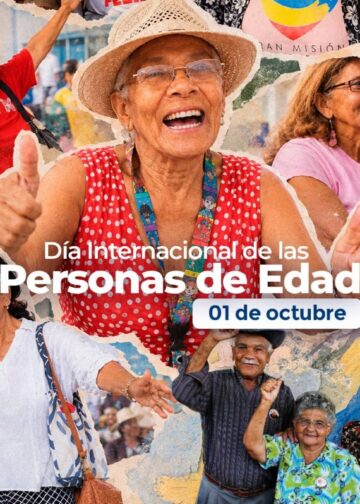 Presidenta Rodríguez: «Los adultos mayores merecen nuestro amor, cuidado y respeto»