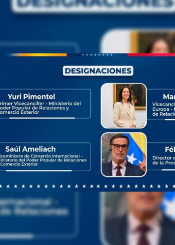 Presidenta Delcy Rodríguez fortalece el equipo diplomático y geopolítico de la nación