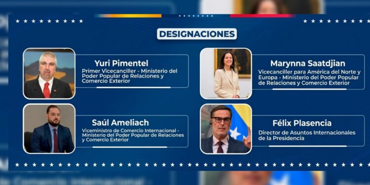 Presidenta Delcy Rodríguez fortalece el equipo diplomático y geopolítico de la nación