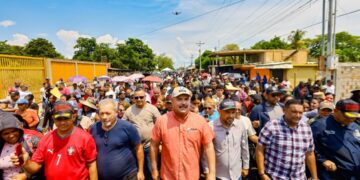 El gobernador Luis Caldera entrega más de 2 km lineales de vialidad en El Bajo, San Francisco