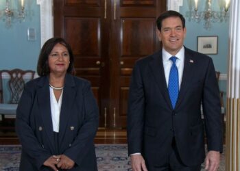 Secretario de Estado de EE.UU, Marco Rubio, y la exdiputada Dinorah Figuera se reunieron en Washington 8 Secretario de Estado de EE.UU, Marco Rubio, y la exdiputada Dinorah Figuera se reunieron en Washington