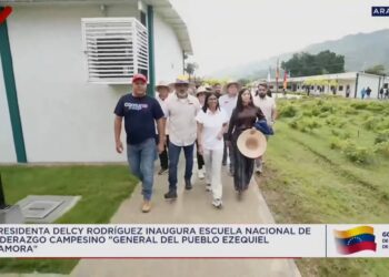 Jefa de Estado inaugura la Escuela Nacional de Liderazgo Campesino «General del Pueblo Ezequiel Zamora» en Aragua