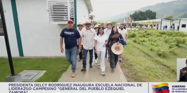Jefa de Estado inaugura la Escuela Nacional de Liderazgo Campesino «General del Pueblo Ezequiel Zamora» en Aragua