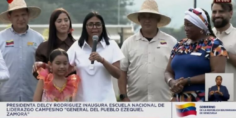 Presidenta Delcy Rodríguez: «Nosotros no estamos aquí por el poder, estamos para servir al pueblo»